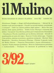 Copertina del fascicolo dell'articolo Sotterranea Italia. Crisi politica, sistema economico, questione sindacale