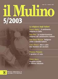 Copertina del fascicolo dell'articolo Conclave italiano, conclave globale