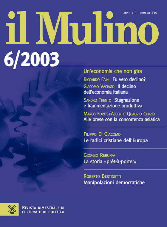 Cover del fascicolo 