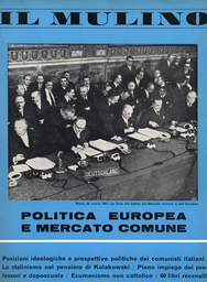 Copertina del fascicolo dell'articolo Gli Stati Uniti e l'integrazione europea