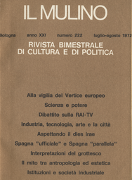 Copertina del fascicolo dell'articolo Il mito tra antropologia ed estetica